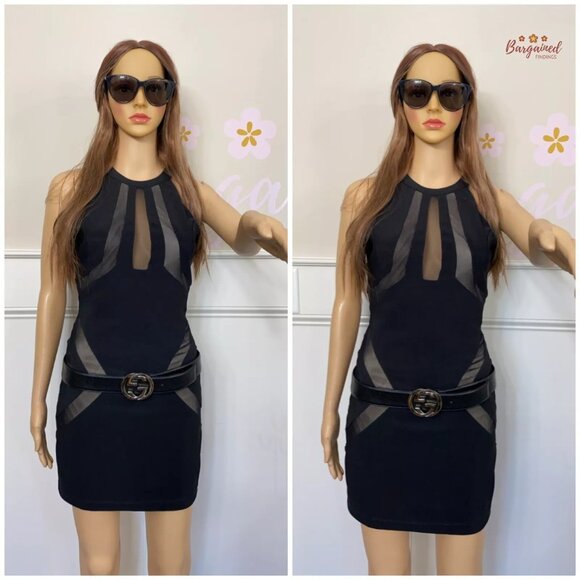 Authentic Gucci Black Guccissima Leather Silver Interlocking G Buckle Belt 90/36 - Picture 5 of 14